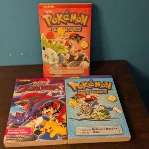 Pokemon 3 books in english